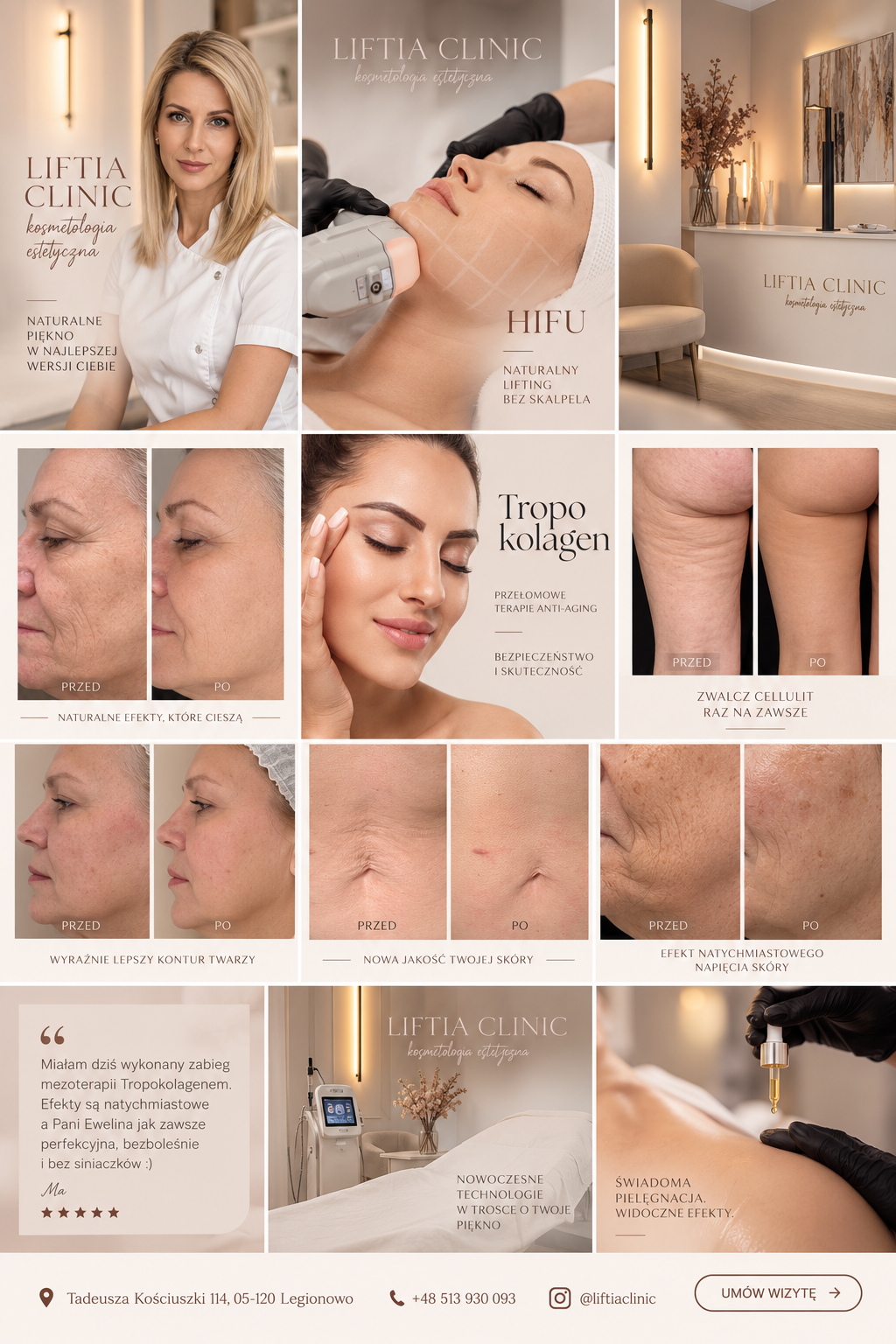 Liftia Clinic — portfolio i atmosfera